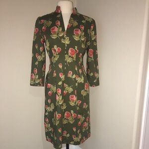 Sue Young Vintage Mandarin Collar Dress